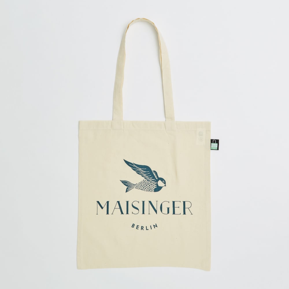 Personalised 5oz Natural Cotton Standard Tote Bag with Label - Direct from Manufacturer