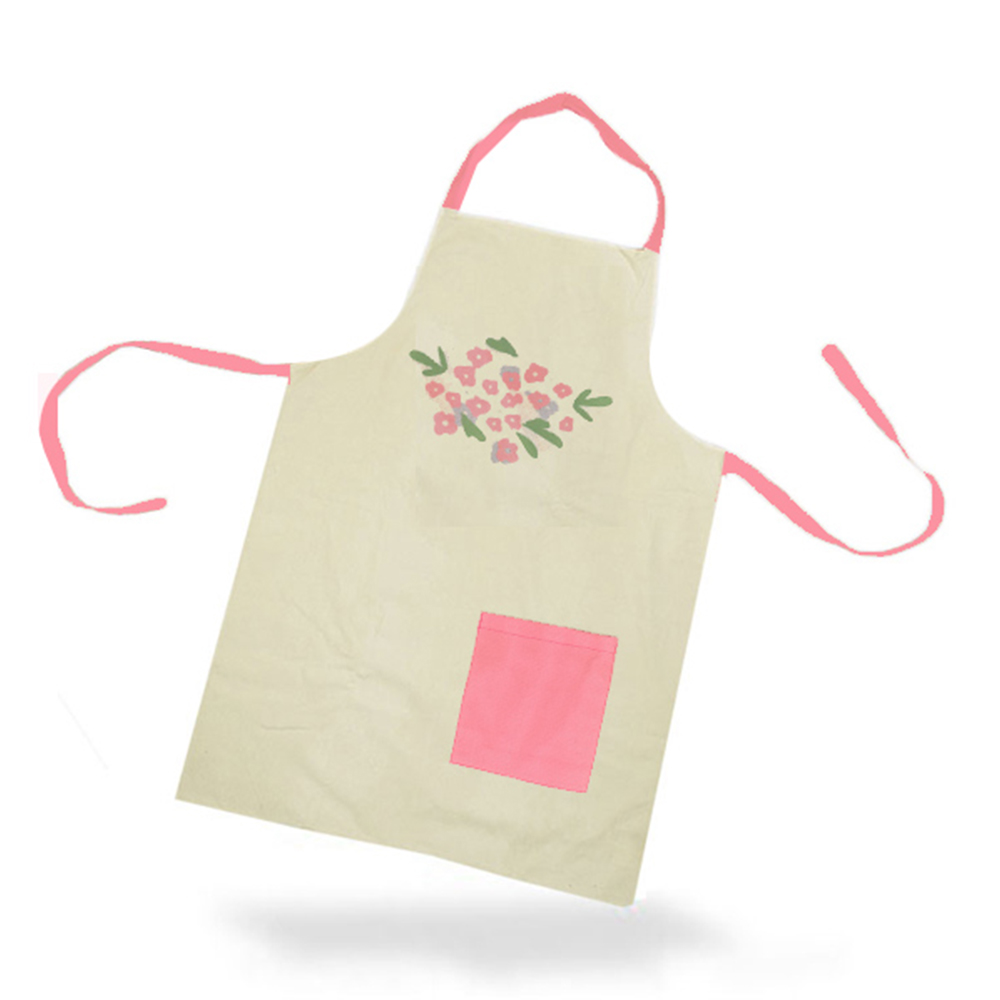 typographic bib aprons for children