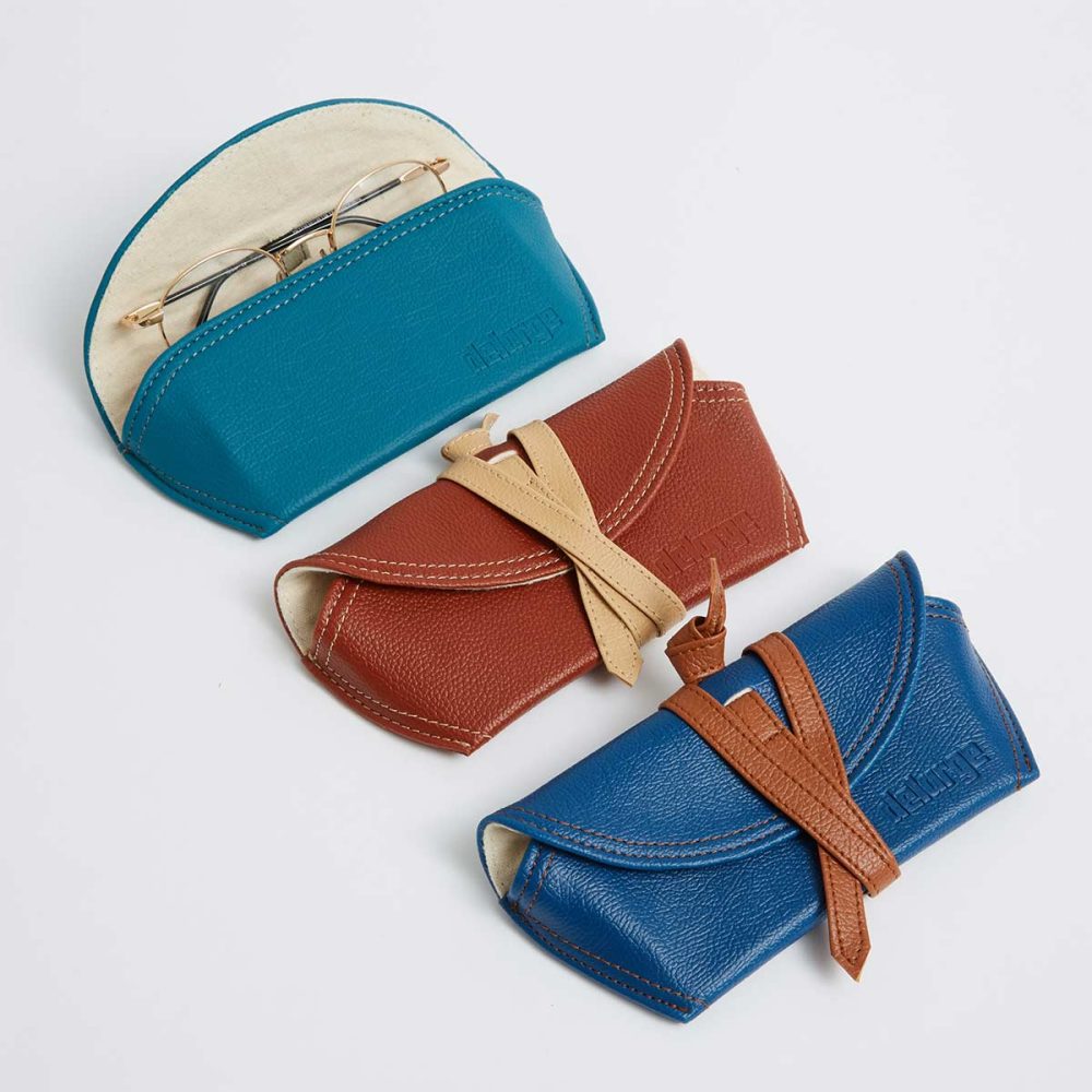faux leather glasses case in any color - Direct from UK's ethical bags supplier