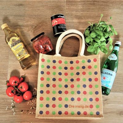 personalized jute shopper bag manufactured from eco-friendly manufacturer