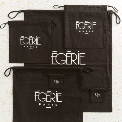 gamas de bolsas de algodón con cordón impresas personalizadas para la venta al por mayor