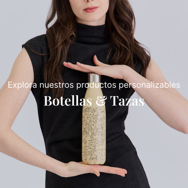 Botellas y tazas reutilizables