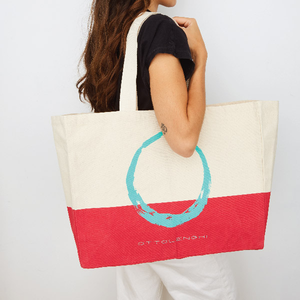 bolsos de mano impresos con el logotipo de ottolenghi