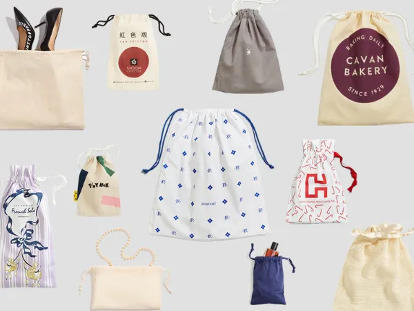 bolsos de cordón de algodón al por mayor